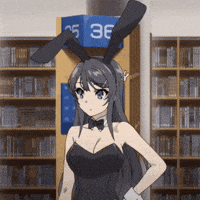 Bunny Girl Senpai Romance GIF