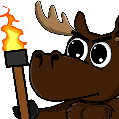 DoYouMoose giphyupload fight angry nft Sticker