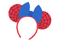 soarinovermainstreetco marvel spiderman accessories ears Sticker