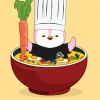 Korean Penguin GIF by Pudgy Penguins