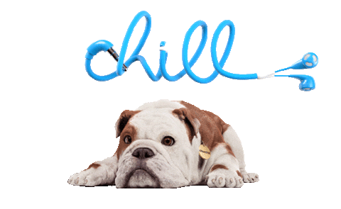 Relaxed Chill Out Sticker by Churchill