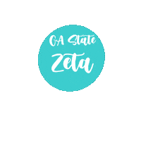 GSUZTA stars sorority recruitment zeta Sticker