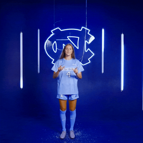 University Of North Carolina Soccer GIF by UNC Tar Heels