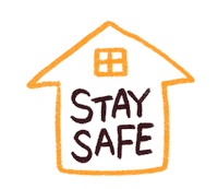 Stay Home Sticker