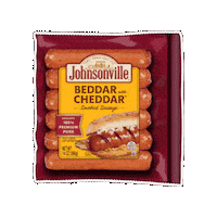 Sausage Cheddar Sticker by Johnsonville