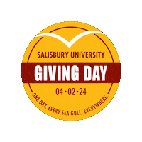 Givingday Sticker by Salisbury University Alumni Association