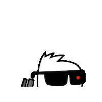 Terminator Paulchen Sticker by Paulberger