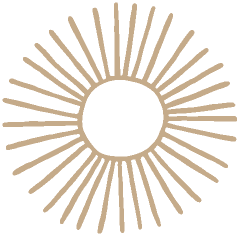 Sun Sticker by bydenize