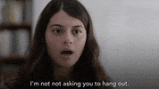 Hang Out Reaction GIF by Freeform's Single Drunk Female