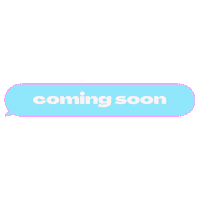 Coming Soon Bubble Sticker by Tutti Frutti