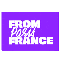 France Paris Sticker by Papier Tigre