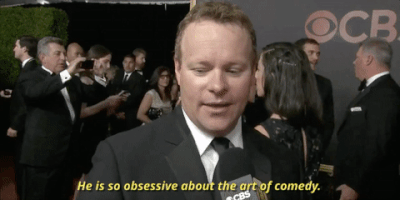 red carpet he is so obsessive about the art of comedy GIF by Emmys
