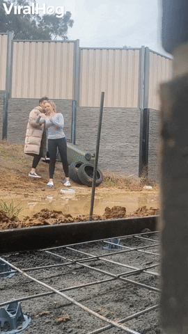 Friend Cant Resist Perfect Mud Pit Opportunity GIF by ViralHog