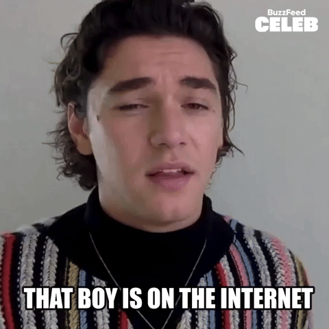 On the internet