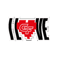 GamesFactory love heart gf coeur Sticker