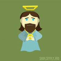 Sorry Jesus Christ GIF by Mr.Cryply