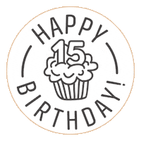 Birthdaycupcake Sticker by Perosnal PR