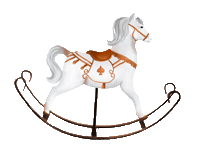 Christmas Horse Sticker
