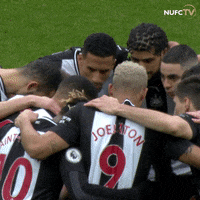 Newcastle United Huddle GIF by Newcastle United Football Club