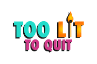 Quit Girl On Fire Sticker by Clear