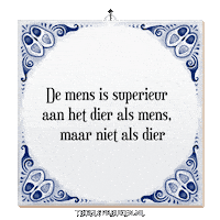 Humor Respect Sticker by Tegelspreuken.nl