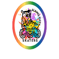 Sanantonioskaters Sticker by SpaceCitySkaters