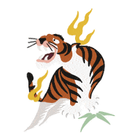Chinese New Year Art Sticker by kenzo_official