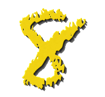 828id logo design yellow texas Sticker