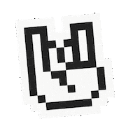 Pixel Art Craft Sticker by Paribu Art