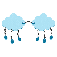 Glasses Milk Sticker by Ultramilk