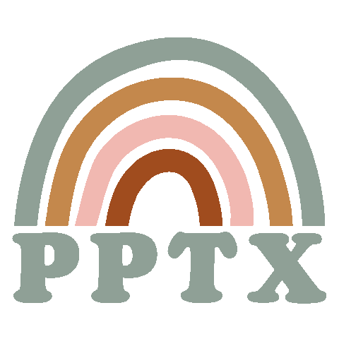 Rainbow Pptx Sticker by Prickly Pear TX