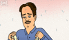 Nervous Sweat GIF by Adult Swim