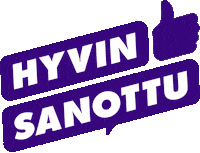 Sticker by Hyvin sanottu
