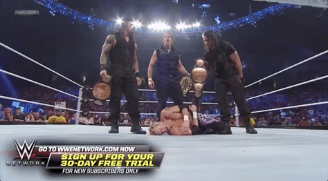 the shield wrestling GIF by WWE