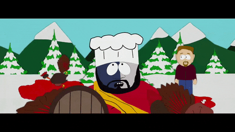chef talking GIF by South Park 