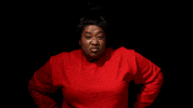 Black Girl Shrug GIF by BDHCollective