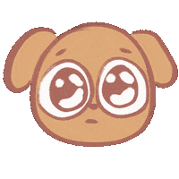 Dog Love Sticker by Loune__e