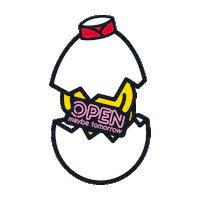 egg lazydiner Sticker by Gudetama