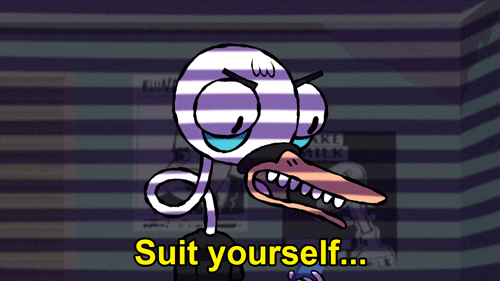 Suit Yourself Whatever You Say GIF by Augenblick Studios