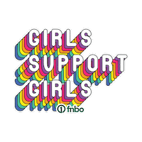 Rainbow Girls Sticker by FNBO