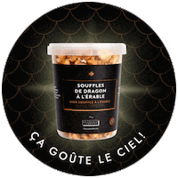 Sky Popcorn Sticker by François Lambert