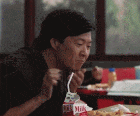 shocked laugh GIF