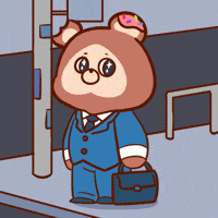 Go To Work GIF by Beraji Bears