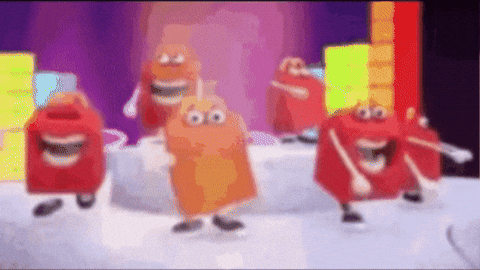 Vibing Happy Meal GIF