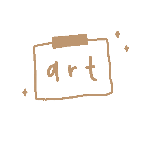 Art Sparkles Sticker