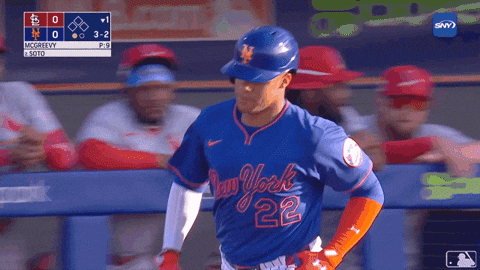 Home Run Baseball GIF by New York Mets