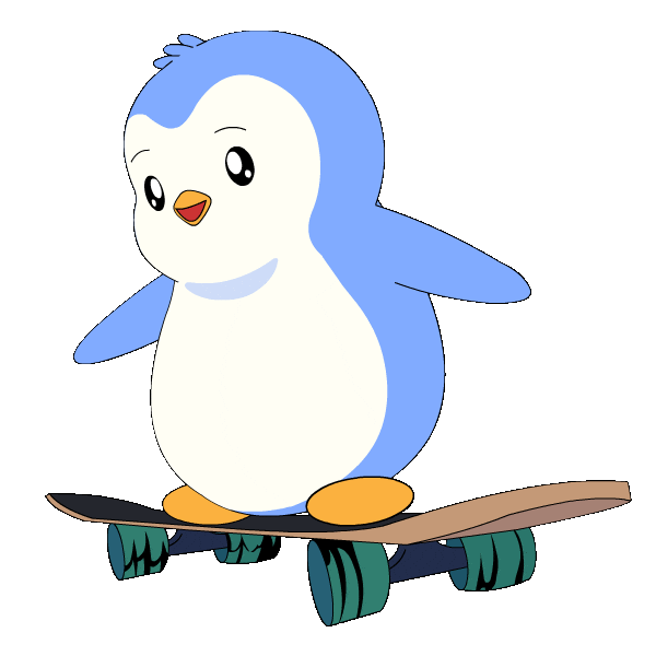 Happy Winter Sticker by Pudgy Penguins