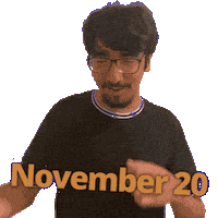 November 20 Sticker