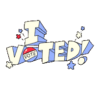 Voting Election Day Sticker by Originals