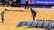 throwing to no one boston celtics GIF by NBC Sports Boston